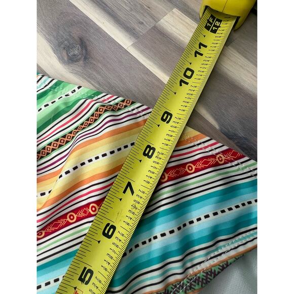 VM Striped Colorful Swimsuit Bikini Bottom Swim Bathing Suit Size Medium - Picture 7 of 7